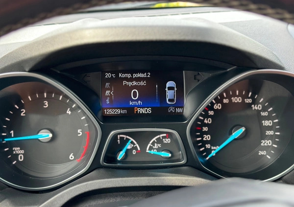 Ford Kuga cena 89900 przebieg: 134000, rok produkcji 2017 z Serock małe 407